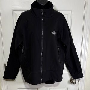 The North Face Summit Series  Goretex Black Zip-Up Jacket Youth Size XXL